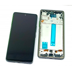 LCD SAMSUNG SM-A536B A53 BLACK OLED + RAMKA