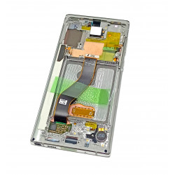 LCD SAMSUNG SM-N970 NOTE 10 AURA WHITE ORYGINALNY