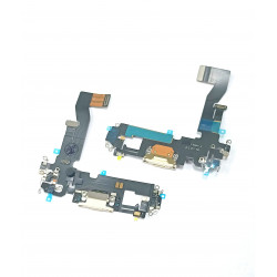 TAŚMA FLEX IPHONE 12 / 12 PRO 2020 USB WHITE IC