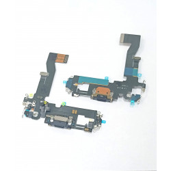 TAŚMA FLEX IPHONE 12 / 12 PRO 2020 USB BLACK IC