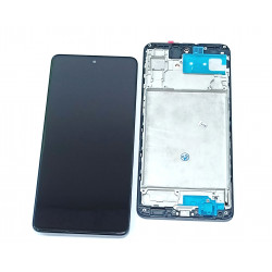 LCD SAMSUNG SM-M515 M51 BLACK + RAMKA ODNOWIONY