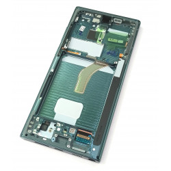 LCD SAMSUNG SM-S908 S22 ULTRA 5G GREEN ORYGINALNY