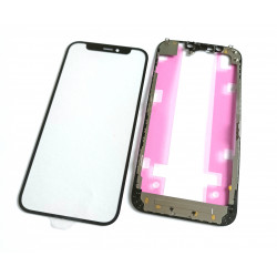 SZYBKA + OCA + RAMKA LCD IPHONE 12 MINI 2020 BLACK