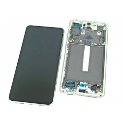 LCD SAMSUNG SM-G990 S21 FE GREEN ORYGINALNY