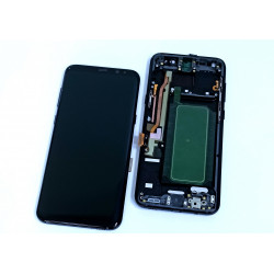 LCD SAMSUNG SM-G955 S8+ Z RAMKĄ BLACK ODNOWIONY