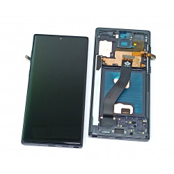 LCD SAMSUNG SM-N970 NOTE 10 BLACK RAMKA INCELL