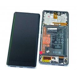 LCD HONOR MAGIC5 LITE 2023 SILVER ORYGINALNY