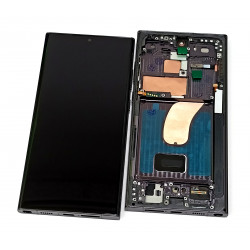 LCD SAMSUNG SM-S918 S23 ULTRA + RAMKA BLACK OLED