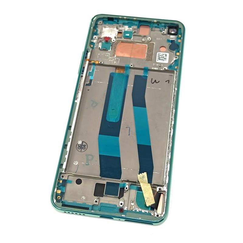 LCD XIAOMI MI11 LITE 5G KOMPLET GREEN ORYGINALNY-13209