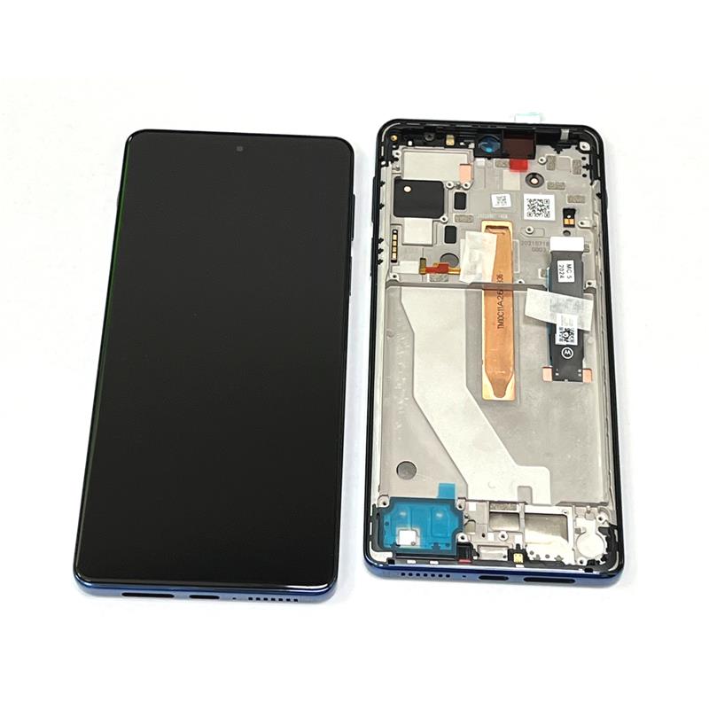 LCD MOTOROLA EDGE 20 PRO XT2153 BLUE ORYGINALNY-13316