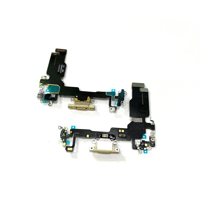 TAŚMA FLEX IPHONE 15 USB YELLOW IC-13556