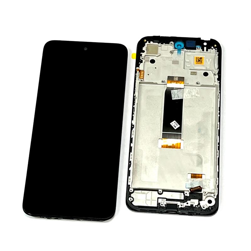 LCD XIAOMI REDMI 12 4G/ REDMI 12 5G BLACK ORYGINAŁ-13601