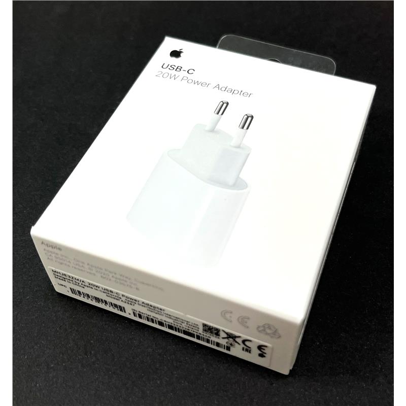 ŁADOWARKA APPLE IPHONE MHJE3ZM TYP C 20W WHITE -13617