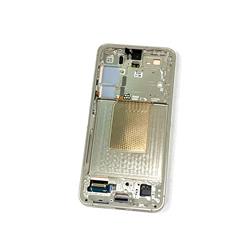 LCD SAMSUNG SM-S921 S24 Z RAMKĄ YELLOW ORYGINALNY-13749