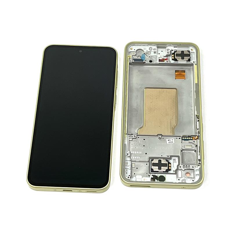 LCD SAMSUNG SM-A356B A35 YELLOW ORYGINALNY-13775