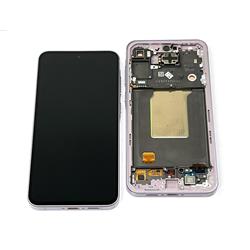 LCD SAMSUNG SM-A556B A55 5G LAVENDER ORYGINALNY -13772