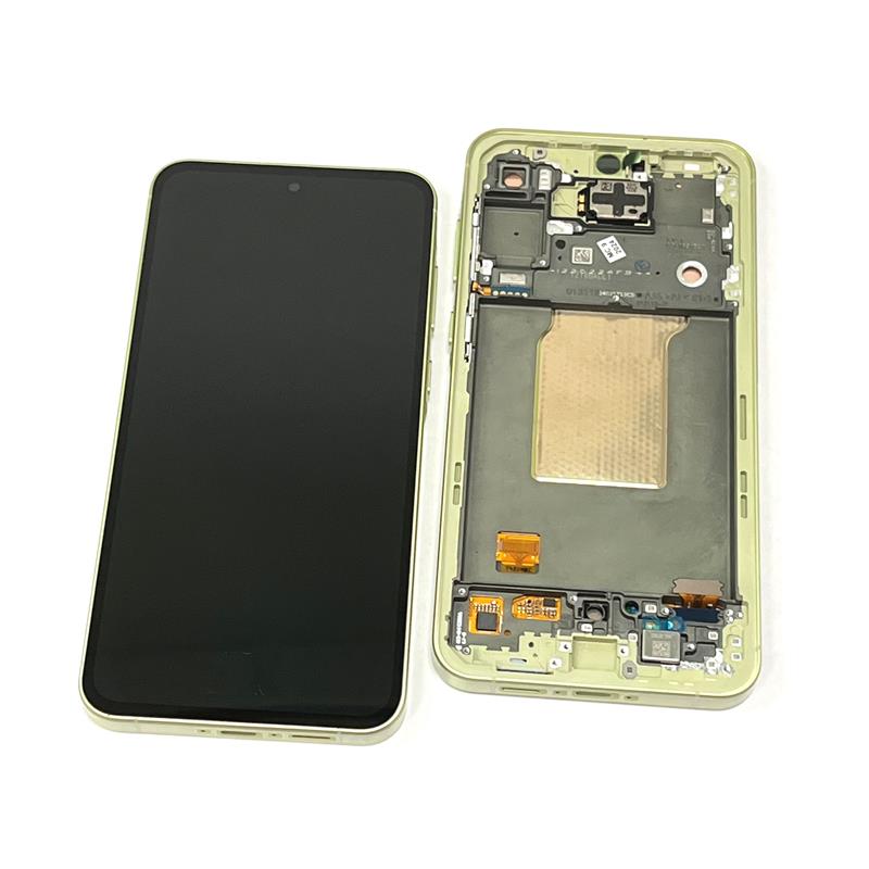 LCD SAMSUNG SM-A556B A55 5G YELLOW ORYGINALNY -13771