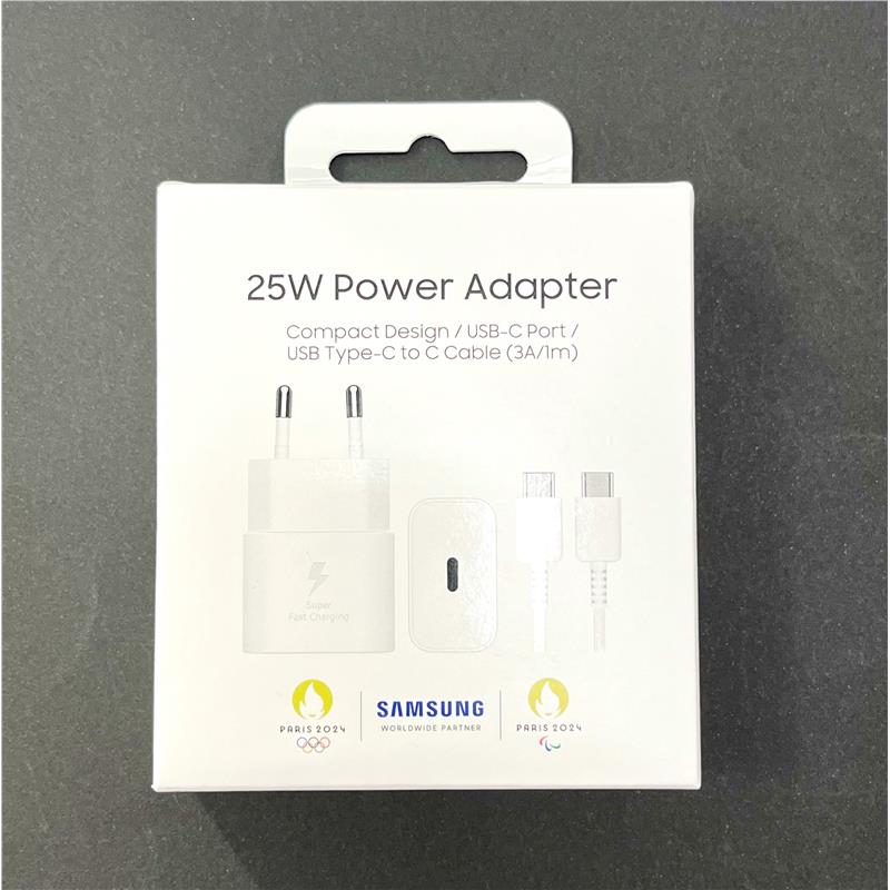 ŁADOWARKA + KABEL SAMSUNG EP-TA800 TYP C 3A WHITE -13795