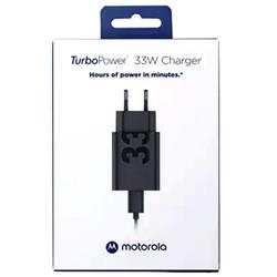 ŁADOWARKA USB-A+ KABEL USB-C MOTOROLA 33W BLACK -14068
