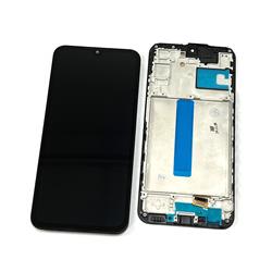 LCD SAMSUNG SM-A256 A25 5G 2023 BLACK Z RAMKĄ OLED-14070