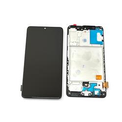 LCD SAMSUNG SM-A415 A41 Z RAMKĄ INCELL-14555