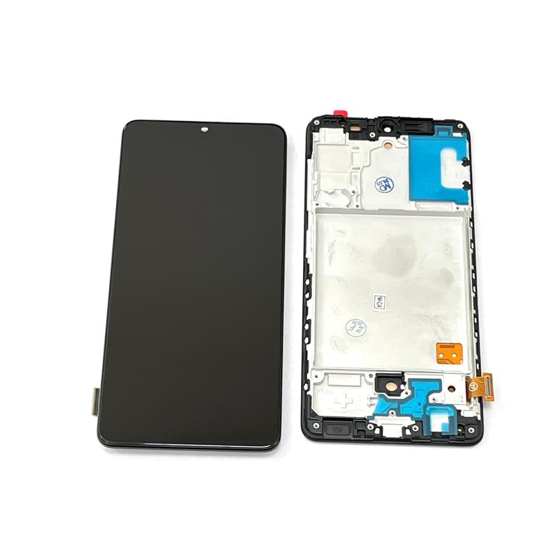 LCD SAMSUNG SM-A415 A41 Z RAMKĄ INCELL-14555