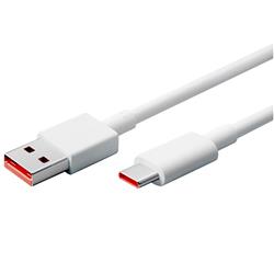 KABEL XIAOMI TYP-C USB WHITE 6A 100CM ORYGINALNY-14641