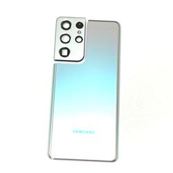 KLAPKA BATERII SAMSUNG G998 S21 ULTRA SILVER DEMO-14704