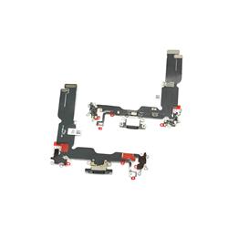 TAŚMA FLEX IPHONE 15+ PLUS USB BLACK-14735