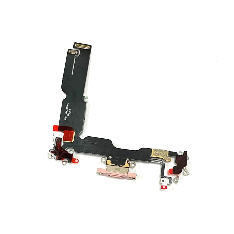 TAŚMA FLEX IPHONE 15+ PLUS USB PINK-14733