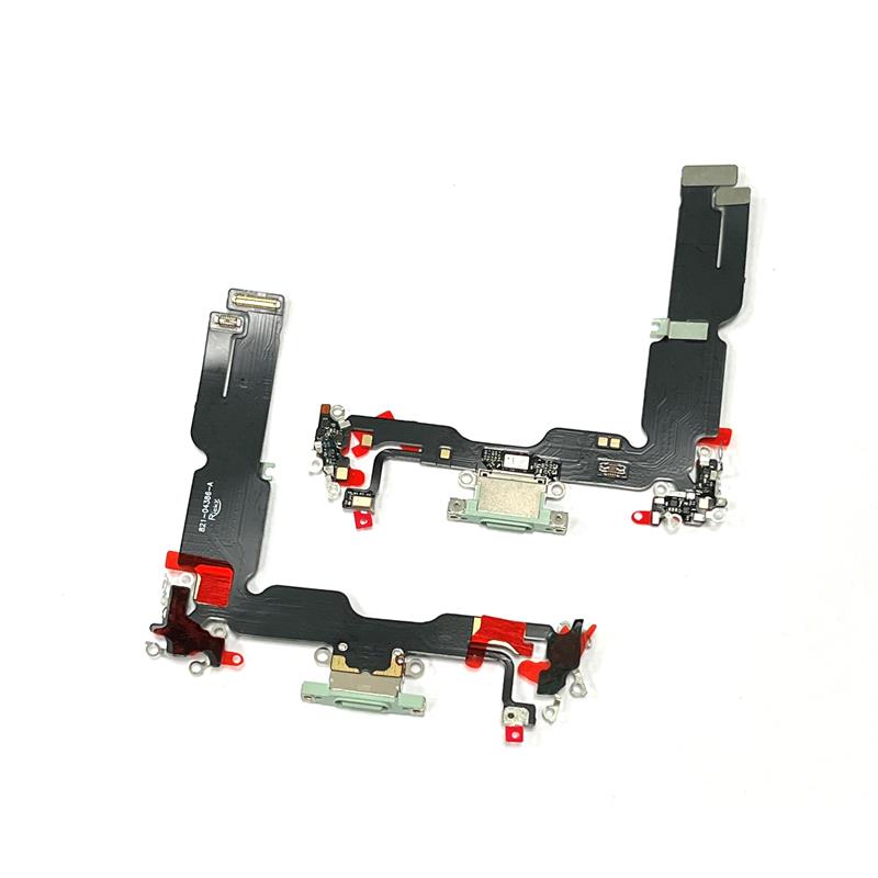 TAŚMA FLEX IPHONE 15+ PLUS USB GREEN-14731