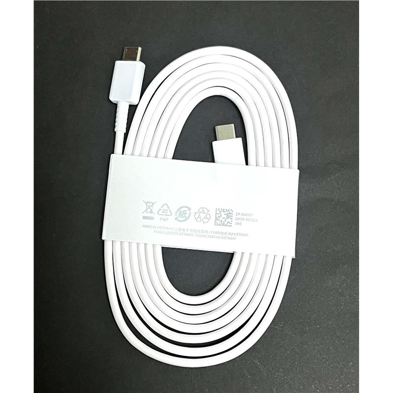 KABEL SAMSUNG EP-DW767 TYP-C USB 180CM WHITE ORYG-14760