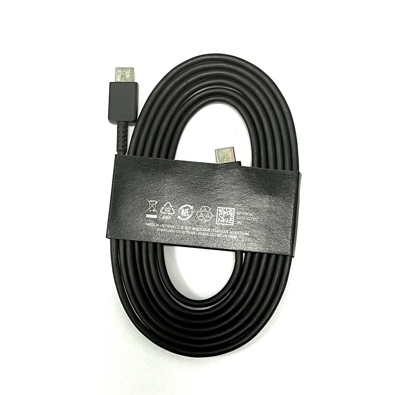 KABEL SAMSUNG EP-DW767 TYP-C USB 180CM BLACK ORYG-14759