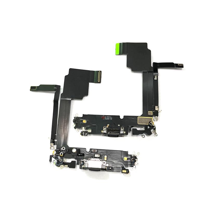 TAŚMA FLEX IPHONE 15 PRO MAX USB BLACK IC-14743