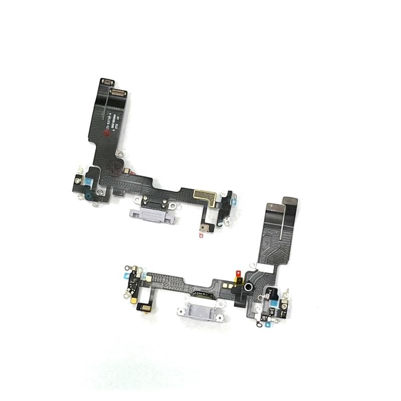 TAŚMA FLEX IPHONE 14 USB PURPLE IC-14819