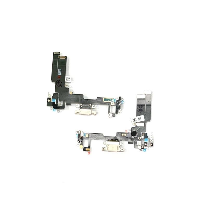 TAŚMA FLEX IPHONE 14 USB WHITE IC-14820