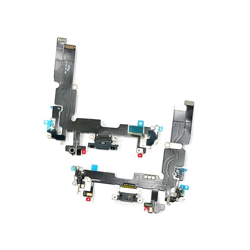 TAŚMA FLEX IPHONE 14+ PLUS USB BLACK-14823