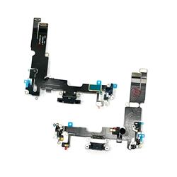 TAŚMA FLEX IPHONE 14+ PLUS USB BLACK IC-14825