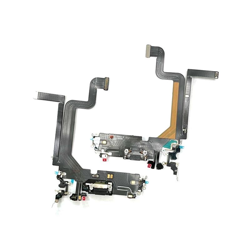 TAŚMA FLEX IPHONE 14 PRO MAX USB BLACK-14831