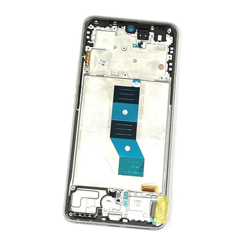 LCD XIAOMI POCO M7 PRO 5G SILVER ORYGINALNY-14864