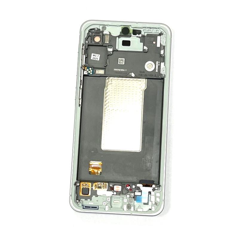 LCD SAMSUNG SM-A566 A56 5G OLIVE GREEN ORYGINAŁ-14890