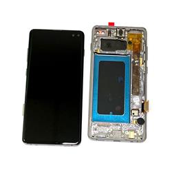 LCD SAMSUNG SM-G975 S10+ PLUS RAMA BLACK ODNOWIONY-14930