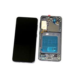 LCD SAMSUNG SM-G991 S21 RAMKA BLACK ODNOWIONY-14929