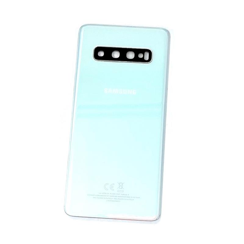 KLAPKA BATERII SAMSUNG SM-G973 S10 WHITE DEMOTAŻ-15021