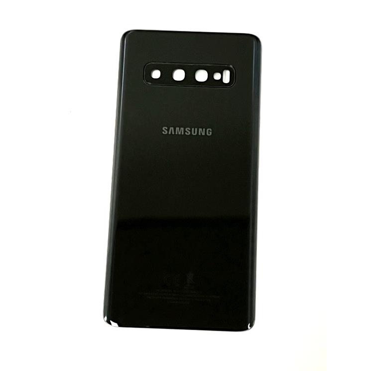 KLAPKA BATERII SAMSUNG SM-G973 S10 BLACK DEMONTAŻ-15020
