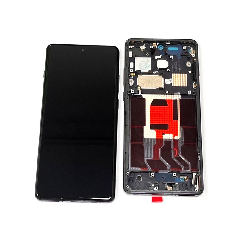 LCD ONEPLUS 12 5G Z RAMKĄ BLACK ODNOWIONY-15057