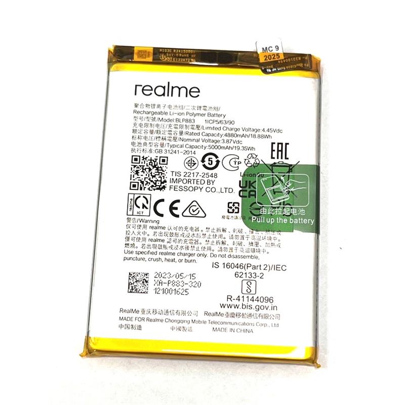 BATERIA REALME 9 4G RMX3521 BLP883 ORYGINALNA-15143