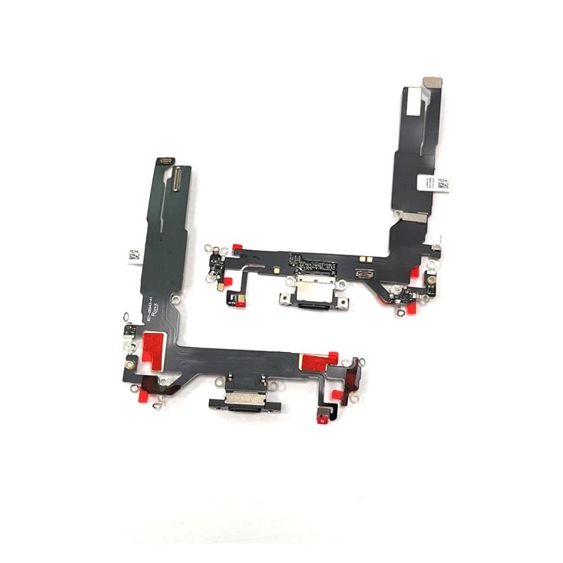 TAŚMA FLEX IPHONE 16 USB BLACK-15162