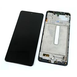 LCD SAMSUNG SM-M526 M52 5G BLACK ODNOWIONY-15185