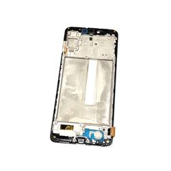 LCD SAMSUNG M536 M53 5G Z RAMKĄ BLACK ODNOWIONY-15200